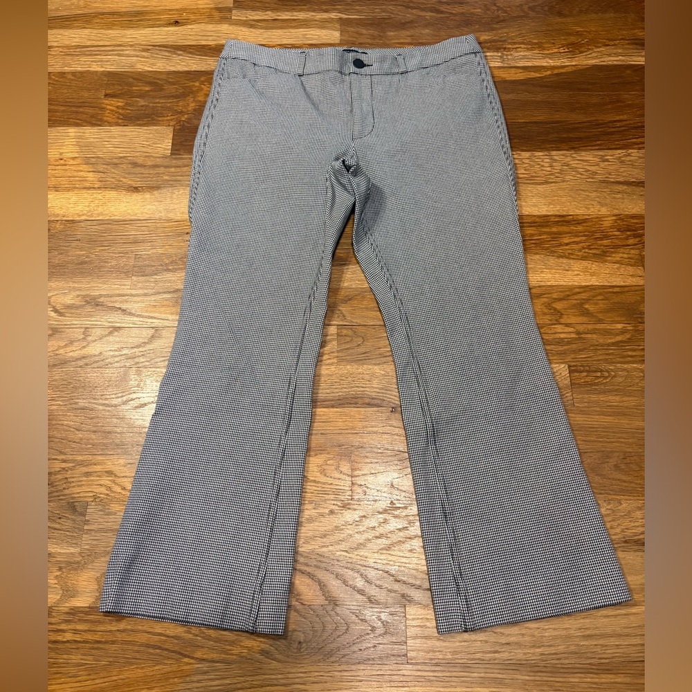 BANANA REPUBLIC Sloan houndstooth pants